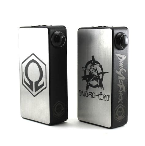 hexohm v2 brushed stainless steel 110 watt box mod|HexOhm V2 110 Watt OKL.